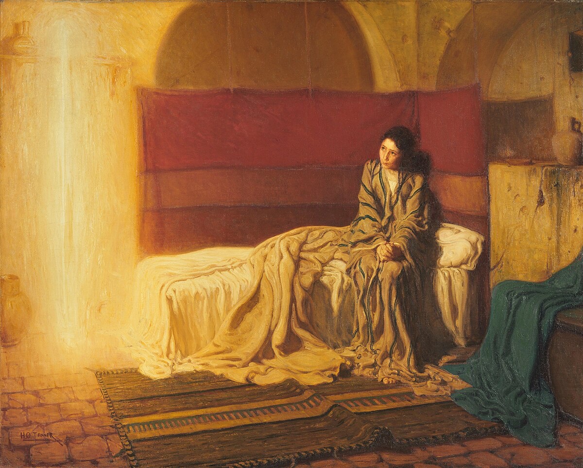 JoelCapperella's tweet photo. @TheMistressB This is my favorite annunciation painting https://t.co/8lskK4jFvg