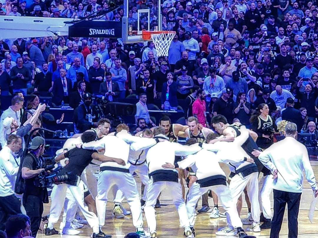 Keep your heads up, Boilers Nation. 

This is a team to be really proud of. Anyone in West Lafayette should greet them with a warm welcome when they land. 

1 step short this year, but they'll be back. 🚂