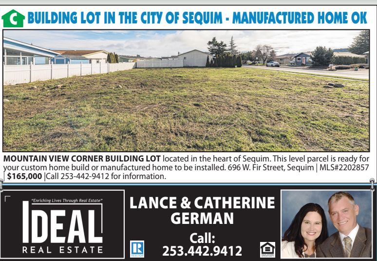 Ready to build or place a manufactured home down?

#sequim #sequimwa #sequimwashington #landparcel #landforsale #movingtosequim #sequimland #lotforsale #buildinglot #cityofsequim #sequimlandparcel #sequimwashingtonlandparcel #buildinglotinsequim #sequimlandparcel