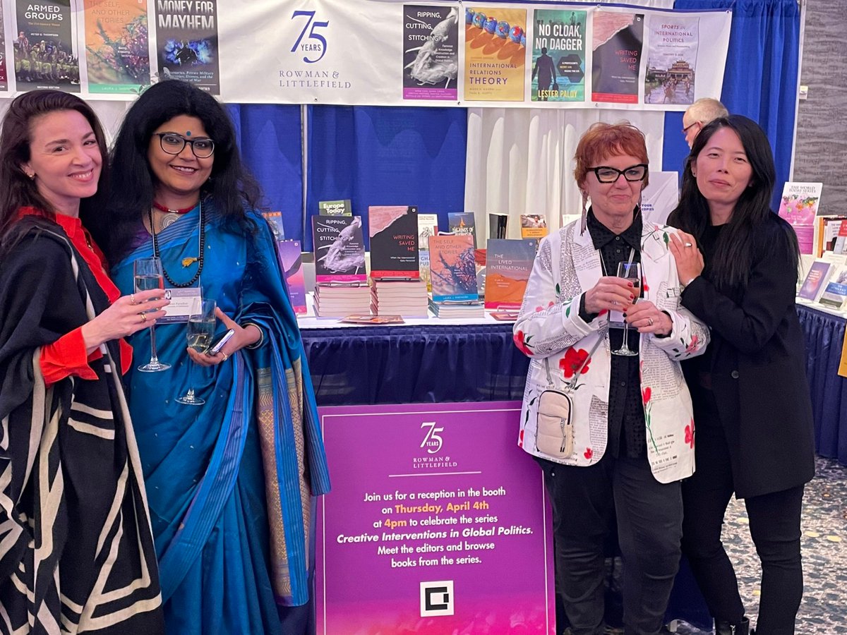 @swatipash @ProfMarysiaZed @cristinabagaco and we launched the book series in person, finally. let a thousand flowers bloom #ISA2024