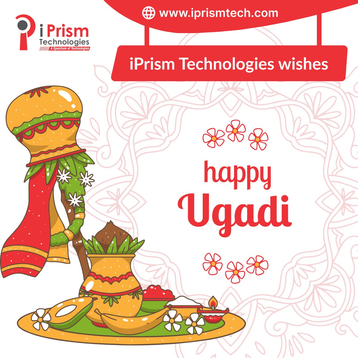 iprismtech's tweet image. iPrism Technologies wishes you happy Ugadi (Telugu New Year), Celebrate this Ugadi with heart-filled joy...

#iprismtech #mobileappdevelopers #appdevelopment #ugadi #ugadi2024 #newyear #telugunewyear #hyderabad