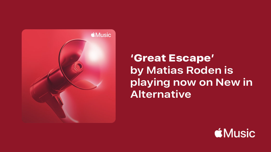 Thank you @AppleMusic for my first editorial playlist spot! Thanks for listening 🩶 artists.apple.com/i/ADTZfgl5EZ4G…
