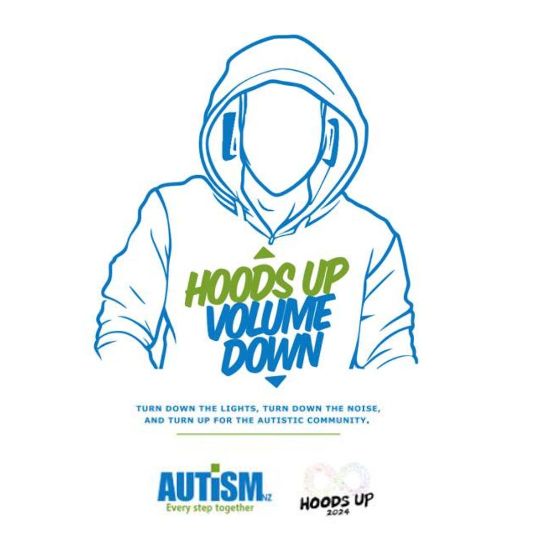 Join us tomorrow for the Nationwide Quiet Hour, as part of the #hoodsupvolumedown movement, an initiative that fosters acceptance, understanding, and accessibility. <a href="/Autism_NZ/">Autism New Zealand</a>

#LightItUpGold #RedInstead #AutismAcceptanceMonth