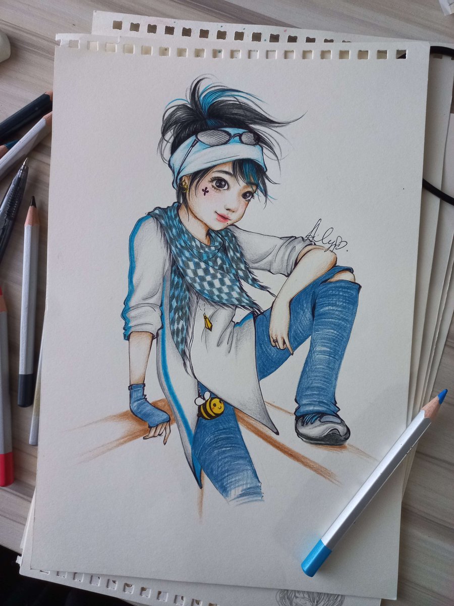SthR_aster's tweet photo. just a quick "draw in your style" challenge from instagrammmm https://t.co/PVOZ0vRhKh
