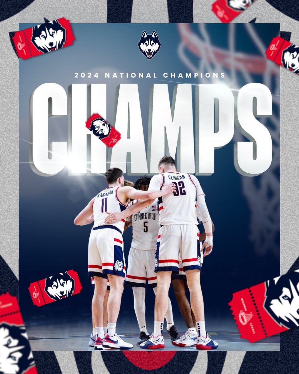 2024 National Champions 🔥🏆🏀 Congrats @UConnMBB 💯 athletesthread.com/collections/uc…