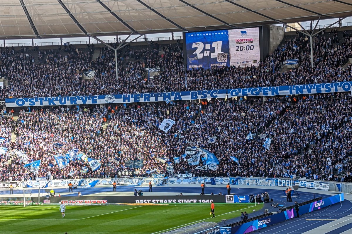 👇Match report👇
Hertha BSC – FC Schalke 04 17.03.2024
groundhoppers.net/hertha-bsc-fc-…

#groundhopping #ultras #football #s04 #hertha