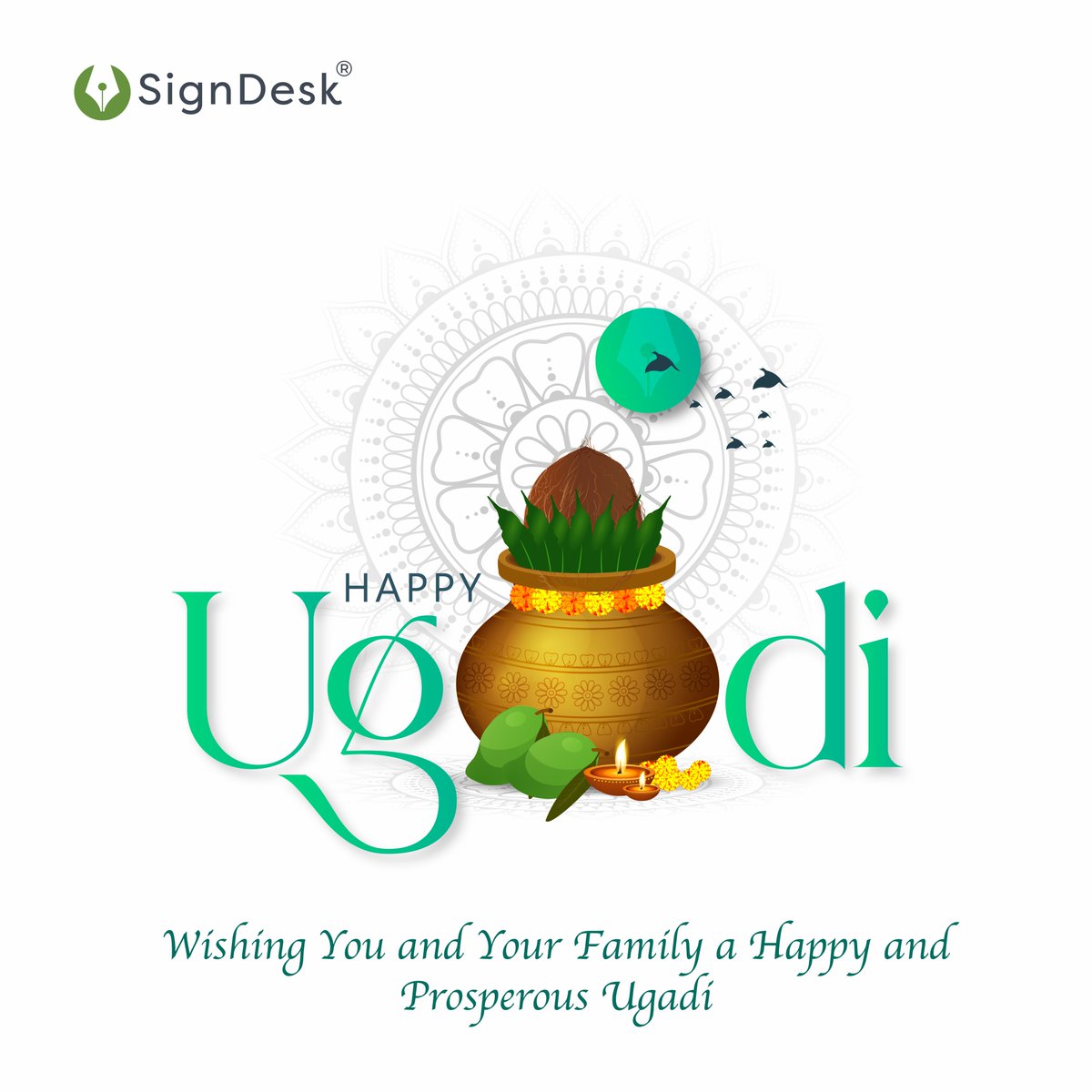 Happy Ugadi!
Wishing you joy and prosperity in the year ahead! 🎉🌟

#Ugadi2024 #NewBeginnings #JoyfulUgadi #ProsperityAhead #FestiveSeason #Celebrations #SignDesk