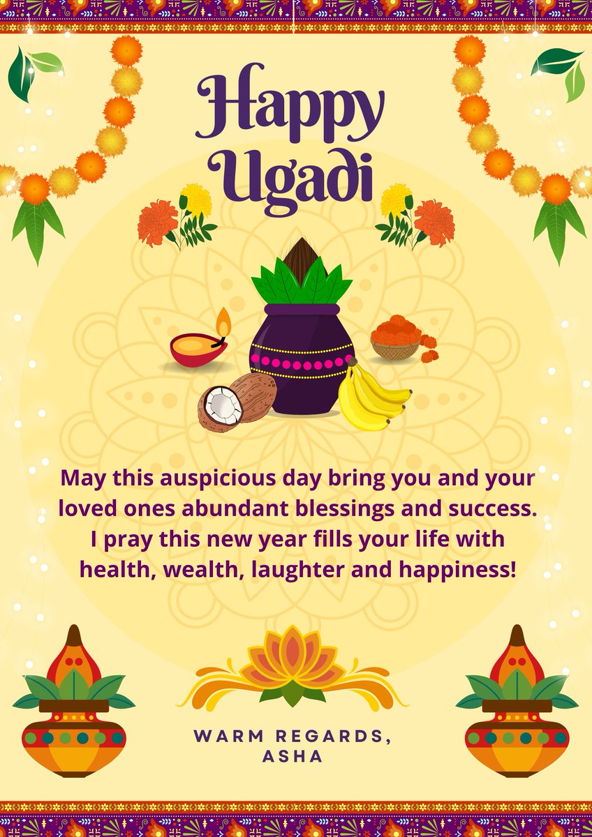 ✨️ಯುಗಾದಿ ಹಬ್ಬದ ಶುಭಾಶಯಗಳು✨️ ✨️Happy Ugadi to all of you✨️