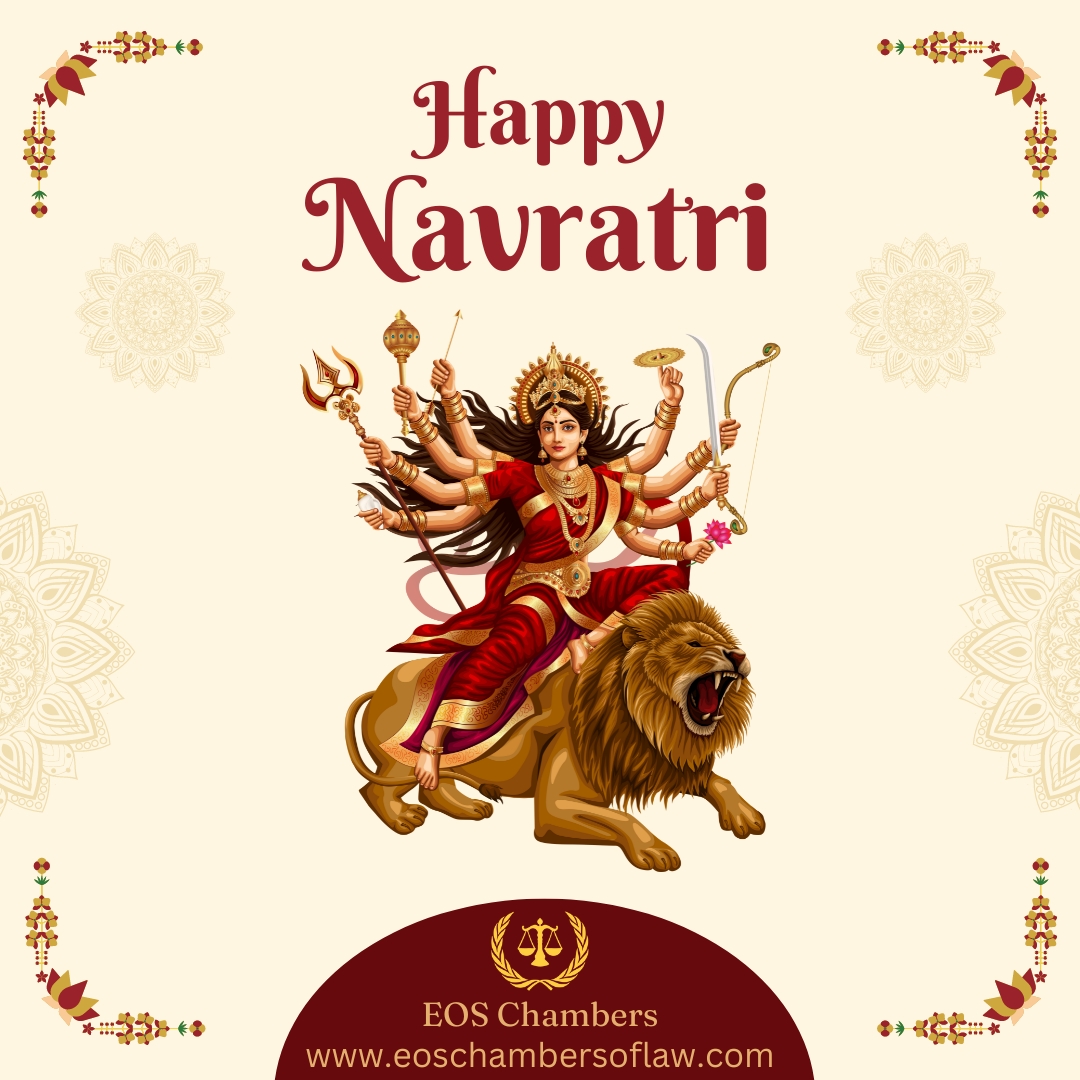 Shubh Navratri!  Let's celebrate the triumph of good over evil, and welcome the divine blessings of Goddess Durga into our lives. May this Navratri bring joy, prosperity, and success to you and your loved ones. Jai Mata Di! 🙏 #Navratri  #jaimatadi #drmanishaggarwal #eoschambers