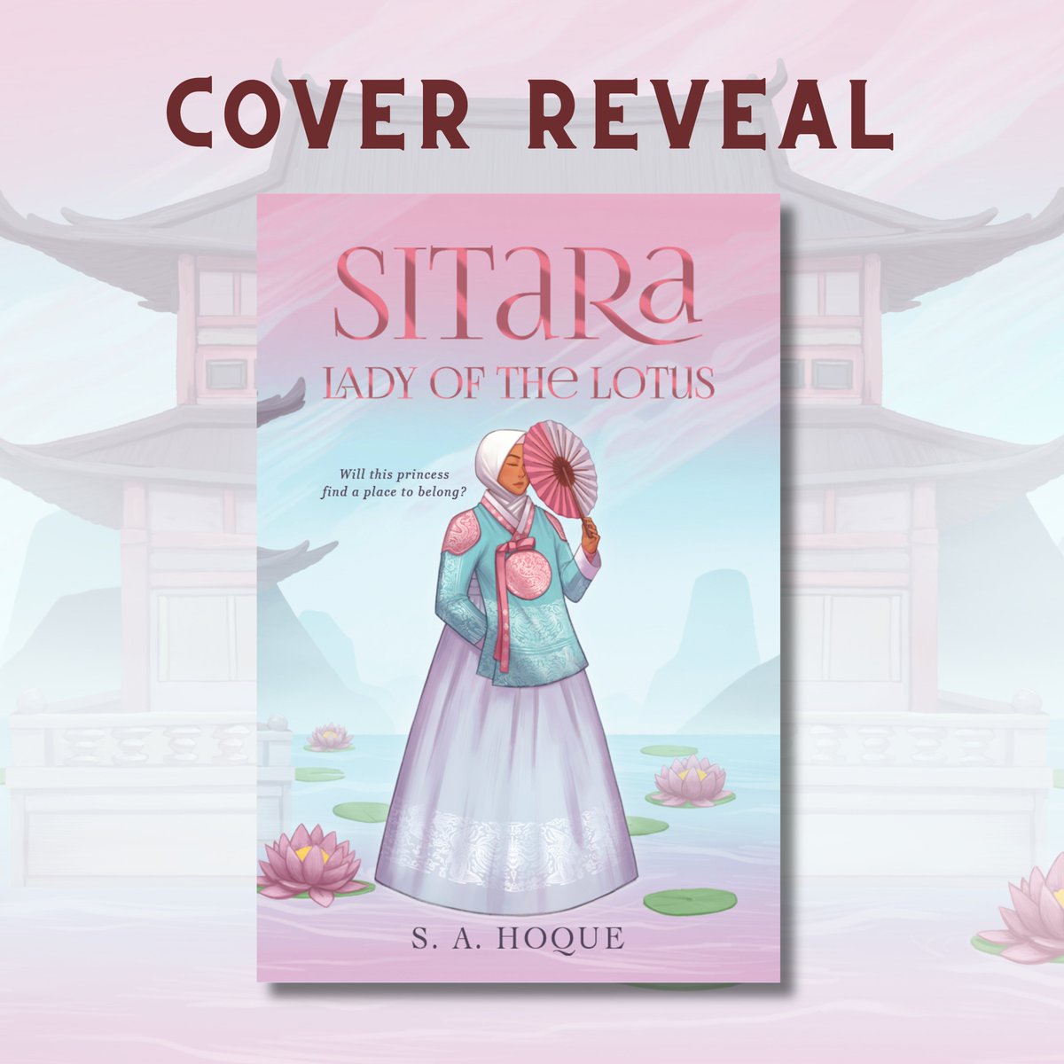 💙🩷 EID MUBARAK COVER REVEAL! 🩷💙

My debut SITARA, LADY OF THE LOTUS is about a Bengali princess attending a royal academy in fantasy Korea, finding friends, first love, and herself. It's the first to center diaspora in fantasy!

💙Hardcover Summer '24
🩷 Paperback Winter '24