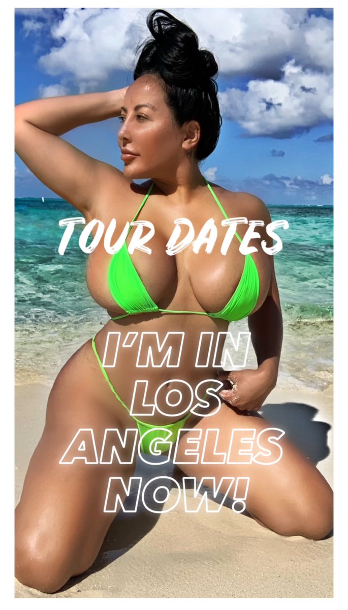 TOUR DATES! I’m in Los Angeles now! 💌 💋KiaraMiaBooking@gmail.com💋