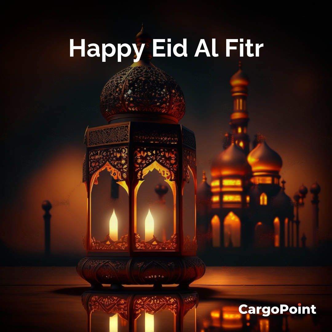 cargopointone's tweet photo. Wishing you a joyful Eid El Fitr filled with love, peace, and happiness! May this special occasion bring you countless blessings and mark the beginning of a new chapter filled with prosperity and success. Eid Mubarak!
.
.
.
#eid2024 #eidalfitr #cargopoint #cargopointone https://t.co/pLlGguPeag