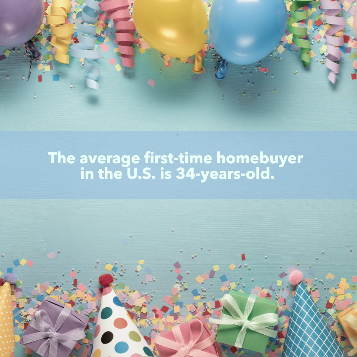 What do you think of this number? 🤔 If you own a home, how old were you when you got it? #funfacts #FHO #firsttimebuyer #averageage #homeowner #homebuyer #firsthome