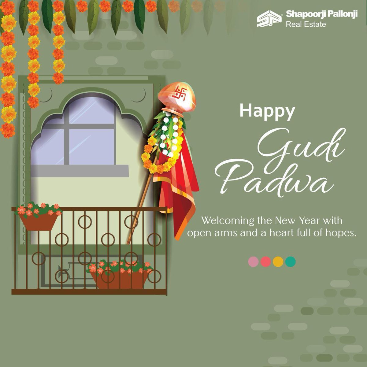 As we raise the Gudi high, may it symbolize new beginnings and endless possibilities for the year ahead! Start your journey to a brighter future by buying your dream home today!

#ShapoorjiPallonjiRealEstate #shapoorjipallonji #gudipadwa #realestate