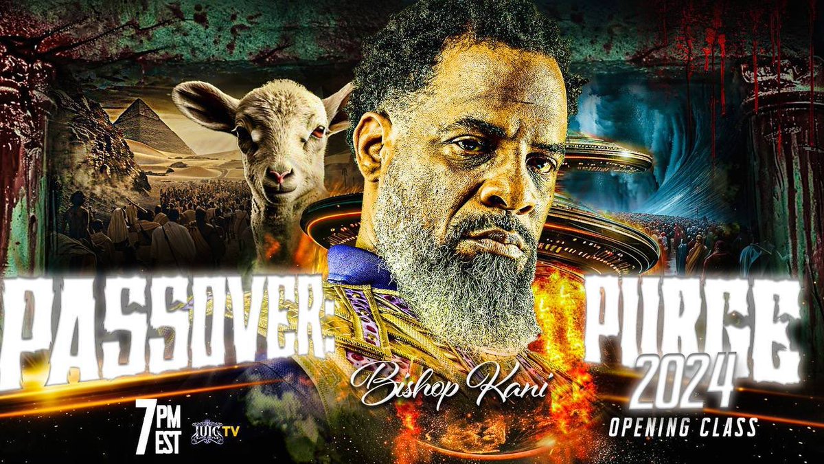 It’s FINALLY here!! Tune in to a🔥Passover class that will reinvigorate your spirit!!🙌🏾 #fyp #IUIC #Passover #Bishop #12tribes #feastofunleavenedbread #Israel #salvation #revolutionary