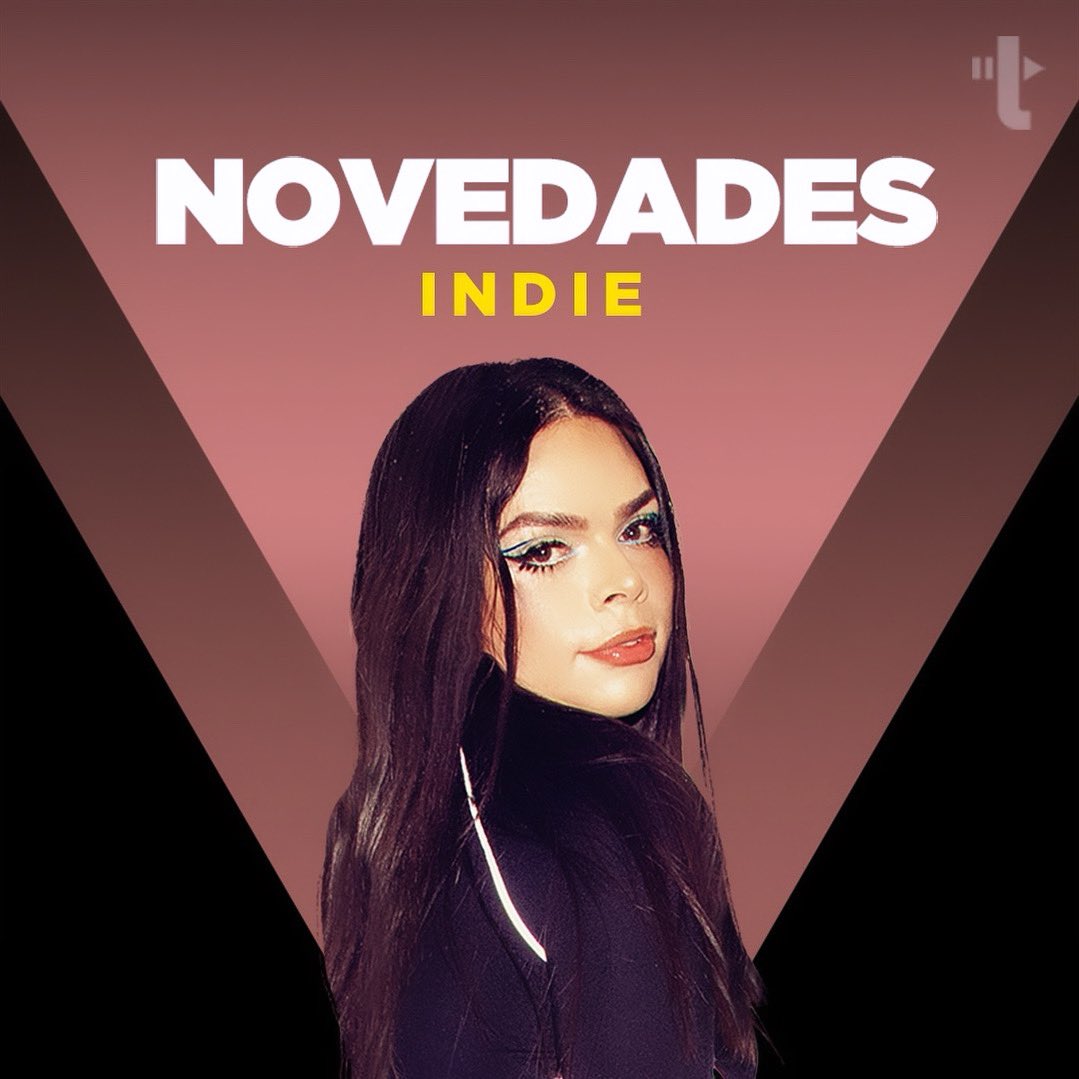 Soy la portada de la playlist Novedades Indie de @trebelmx @trebelmusic 😘💛💛💛 #indiepop #electropop #latinartist #lgbtartist #trebelmusic