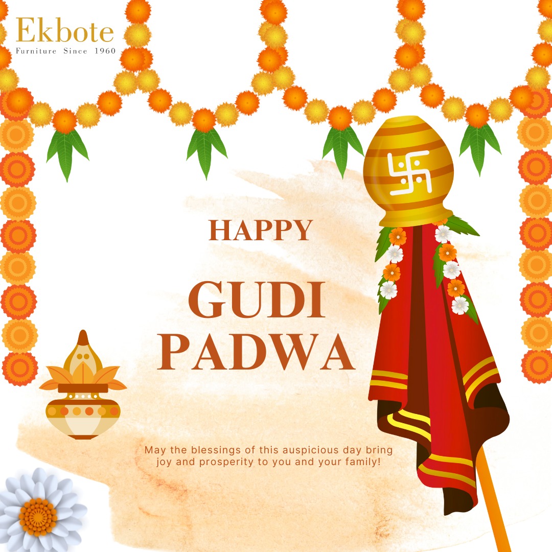 On this auspicious day may your home be filled with happiness, harmony, and prosperity.

Ekbote Furniture wishes you a wonderful year ahead! Happy Gudi Padwa

Check out our furniture here, ekbotefurniture.com
Or call us at 7030146567

#ekbotefurniture #woodenfurniture