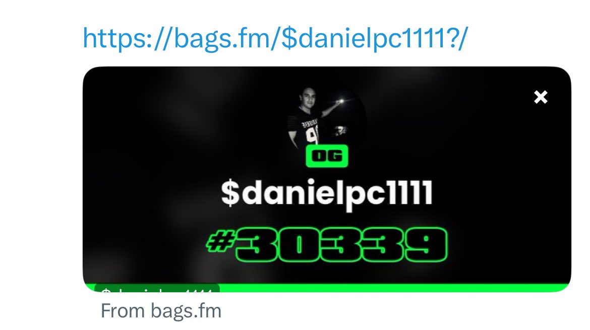 Danielpc1111's tweet photo. @REBASEgg @BagsApp https://t.co/1UuiP1O4wV