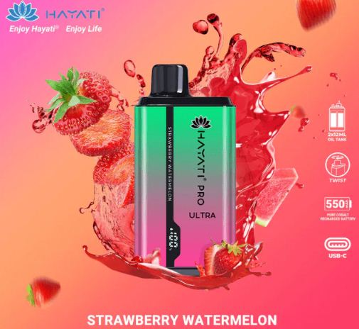 ukvaporwaves's tweet photo. ππ Dive into a burst of flavor with Hayati Pro Ultra 15000 puffs Vape Strawberry Watermelon! Now available for just Β£9.99! π¨β¨
https://t.co/LYZvajAvap
#HayatiProUltra #StrawberryWatermelon #VapeLife #15000Puffs #FruityFlavors π¨ππ https://t.co/Zk4dT7t4aY