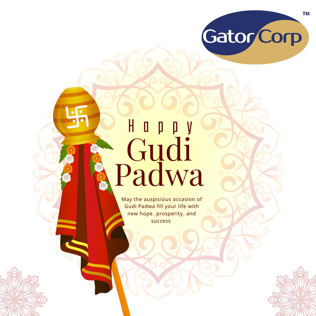 Wishing everyone a blessed and joyful Gudi Padwa! May this new year fill your life with happiness, success, and prosperity. 🎊🌟 #GudiPadwa #FestiveGreetings