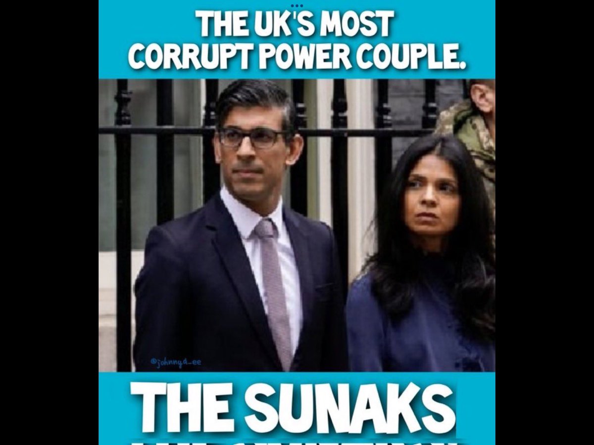 @SkyNews Look out Mrs Sunak! 

#InfosysSunakOut #Crook #Traitor #GeneralElectionNOW