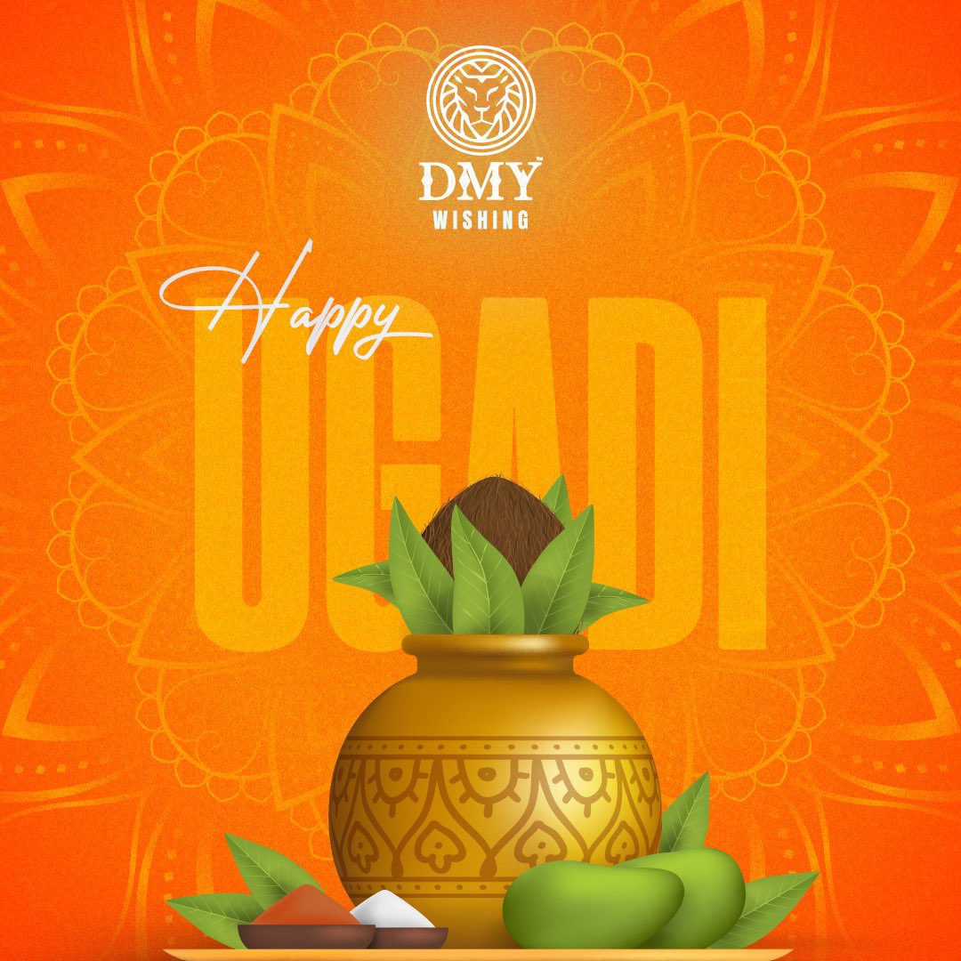 Celebrate the joy of fresh starts and relish every opportunity that life has to offer this #Ugadi 🌿 DMY Creation wishes you a #Ugadi filled with financial growth and prosperity ✨ May this auspicious occasion bring abundant blessings and opportunities your way Ugadi