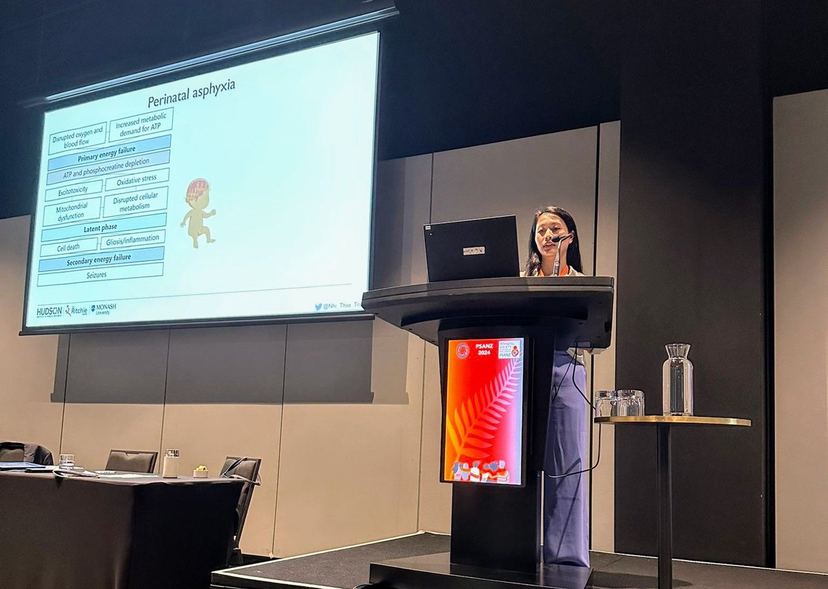 Thanks <a href="/mypsanz/">PSANZ</a> for the opportunity to present a summary of our preclinical evidence of antenatal creatine supplementation during pregnancy for neuroprotective treatment of #HIE in the best of the best fetal neonatal workshop symposium #PSANZ2024 <a href="/RitchieCentre/">The Ritchie Centre</a>