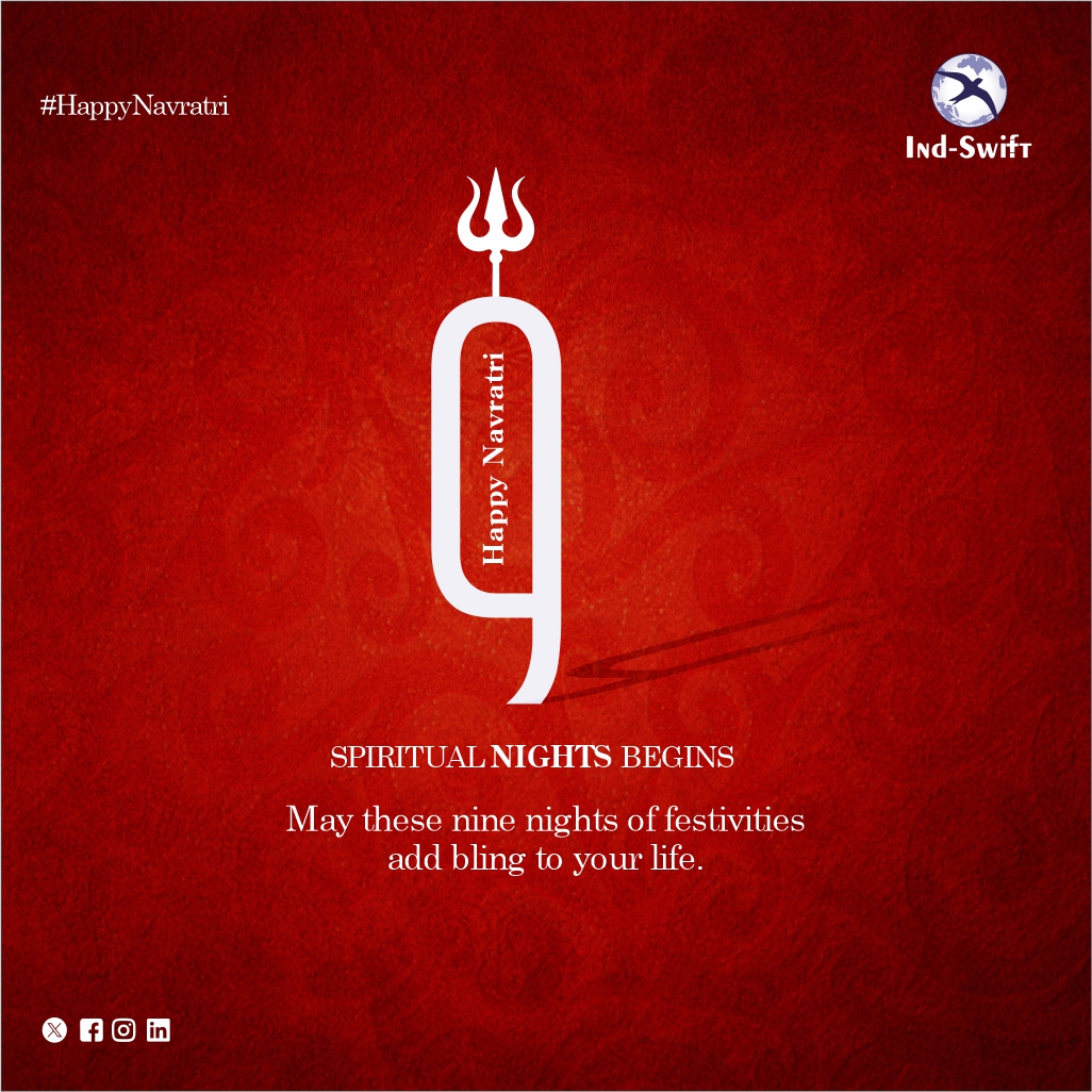 May these nine nights of festivities add bling to your life. #HappyNavratri #indswiftlabs