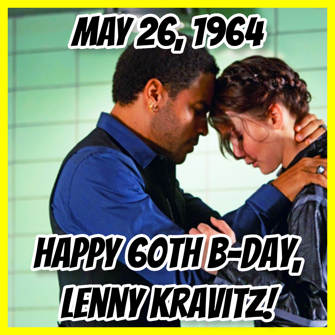 Happy 60th #Birthday, Lenny Kravitz!!! What's YOUR #favorite #LennyKravitz Movie??!! #BDay #Movie #TheHungerGames #TheButler #Precious #TheSimpsons