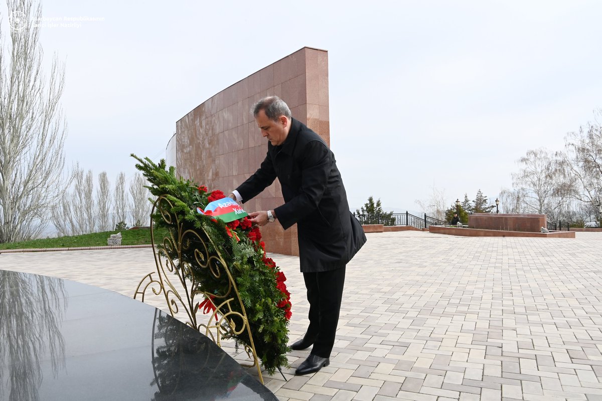 Have paid a visit to Ata Beyit Memorial Complex. We honored the memories of the heroes who sacrificed their lives for the independence and sovereignty of the brotherly #Kyrgyzstan.