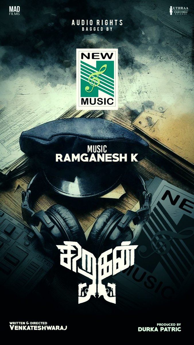 #Siragan Audio Rights Bagged By @NewMusicIndia #Siragan Is an Hyperlink Thriller Movie @madfilms1407 @venkateshwarajs @Ananthnag24 @Imfouzee @JivaRavi @balajivenkat95202 @harshitharam02 @hariprasadpaul01 @udhayramakrish2 @ProBhuvan #vinothGD #pooventhan #malik #railravi