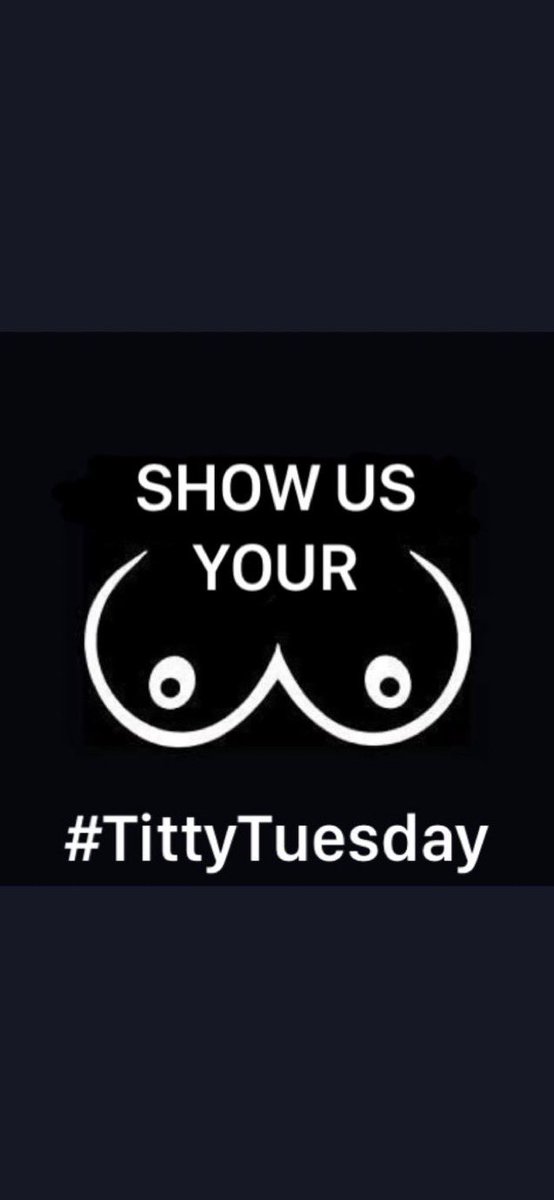 It’s #tittytuesday my naughty friends. Post your best boob pic/video below so that over 138 000 horny people can jerk off to them. If I like your submission I will promote your account and help you grow. Must RETWEET this to be considered 💋 Now let’s begin 👇👇👇