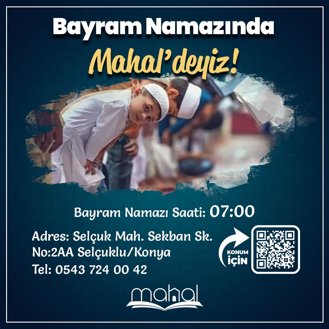 Bayram Namazında Mahal’deyiz!✨

#Ramadan 
#Ramadan2024 
#RamazanBayramı 
#BayramGelirken 
#bayram