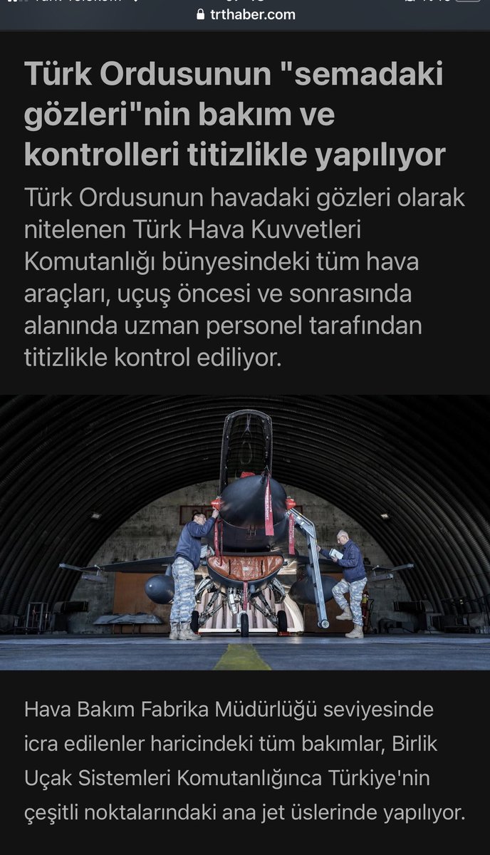 Amerikan ordusunda jet motor teknisyeni uzman bir astsubay KAAN uçağımız hakkında yaptığı yorum haber olabiliyorken, Türkiye’de aynı eğitimi almış astsubaylar Türkiye’nin haber sitelerinde uzman eller denip astsubay oldukları söylenemiyor. Bu algı değiştirilmelidir. @GundemSensin