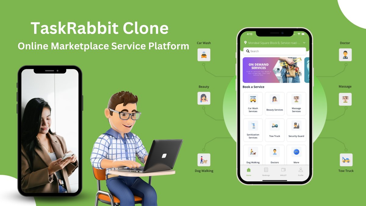 ecogujju's tweet image. TaskRabbit Clone - Online Marketplace Service Platform
ondemandclone.com/taskrabbit-clo…
#taskrabbitclone #taskrabbitcloneapp #allinoneserviceapp