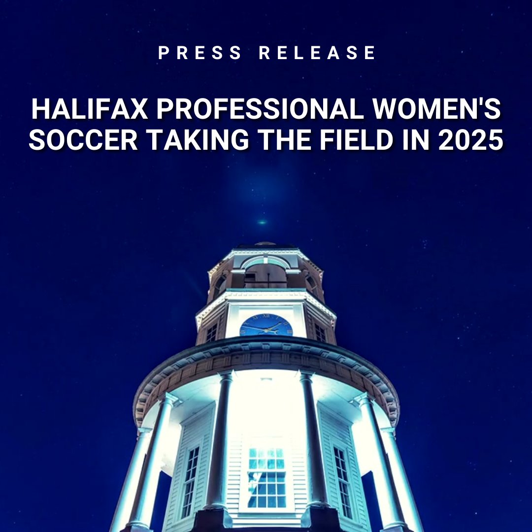 We're thrilled to announce the upcoming debut of professional women's soccer in Halifax in 2025 as we create a coast-to-coast league for all Canadians.

Want to be the first to hear updates from our club in Halifax? Sign up for their newsletter at atlanticwomensfc.ca! ⚽️🌊