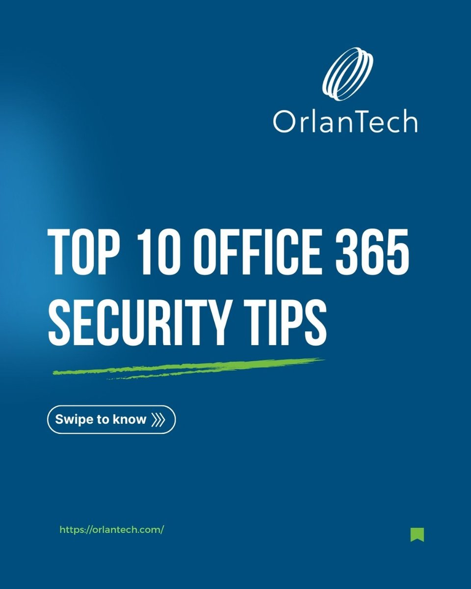 OrLANtech's tweet image. Worried about Office 365 security and compliance? You&apos;re not alone. 

Check out our comprehensive Microsoft 365 Security Checklist for even more tips!

orlantech.com/office-365-sec…

#OrlanTech #Office365 #cybersecurity
