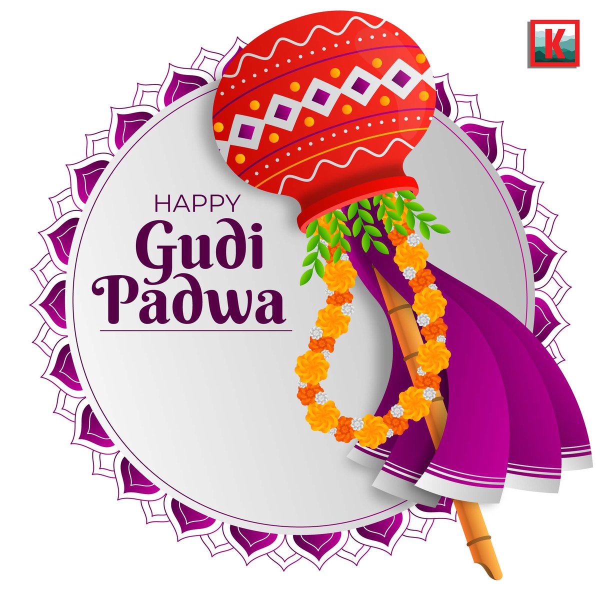 As the new year dawns, may it bring prosperity, peace, and endless possibilities. Happy Gudi Padwa!