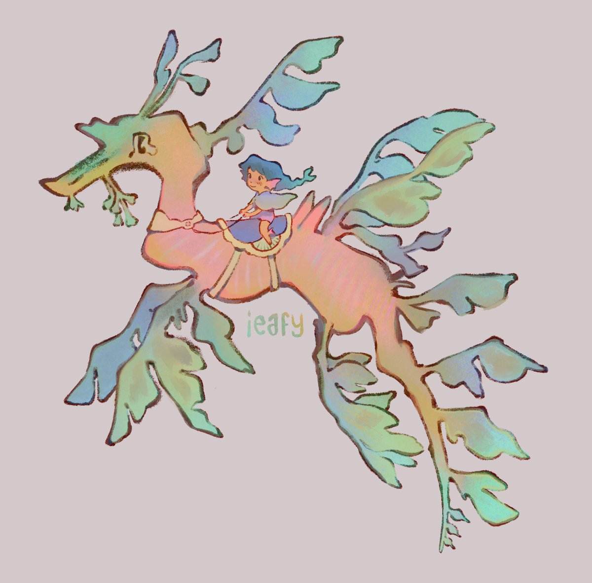 Leafy sea dragon 🌱