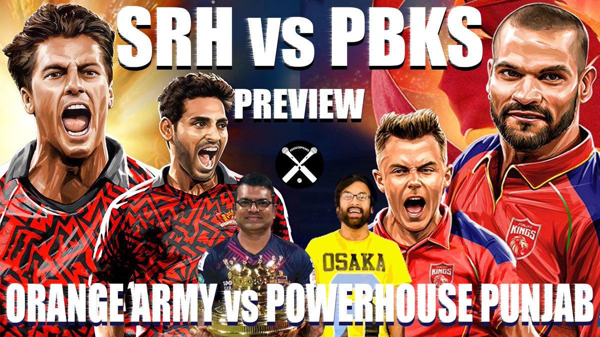 SRH Vs PBKS match preview with @Vijaykarthikeyn  #SRHvsPBKS 

@SenderLabs $SENDER