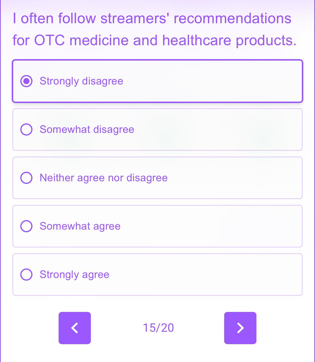 A survey came in today asking about over the counter medicine and healthcare products… Please NEVER EVER EVERRRRR listen to unqualified streamers about your health 🫣😶🫠