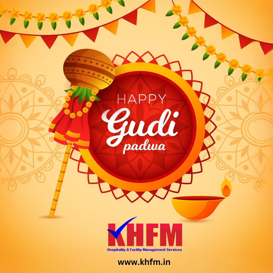 Happy Gudi Padwa 🎉 May this auspicious occasion usher in new beginnings, prosperity, and success. 

.

.

.

#GudiPadwa #NewBeginnings #Prosperity #Success #FestiveGreetings