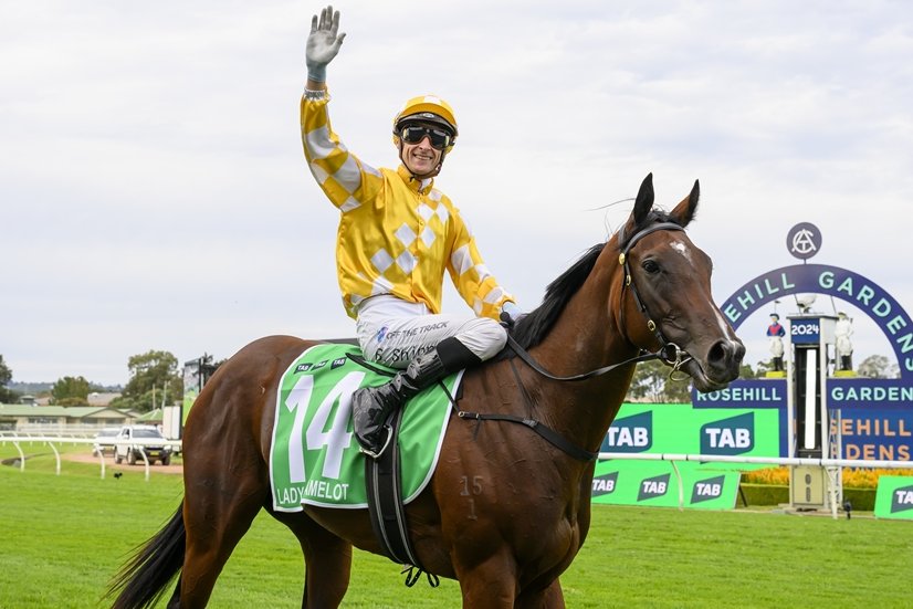 'It’s not going to make it easy for her but she’s gone ahead really well.' Adrian Bott isn't too concerned about Slipper champ Lady Of Camelot giving away weight in Saturday's G2 $1m TAB Percy Sykes at Randwick. 📸 @Bradley_Photos READ: tinyurl.com/426mrrje