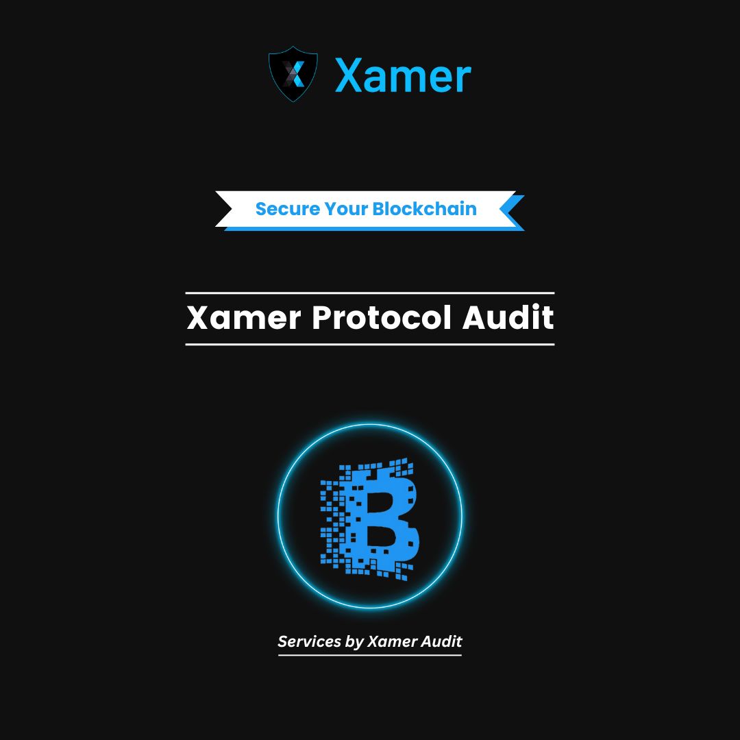 xameraudit's tweet image. 🛡️Ensure your #blockchainproject security with Xamer #smartcontract🕵️‍♂️#audit. Our process combines manual code review with #ai and mathematical techniques to ensure the #security of🔗#blockchain.
