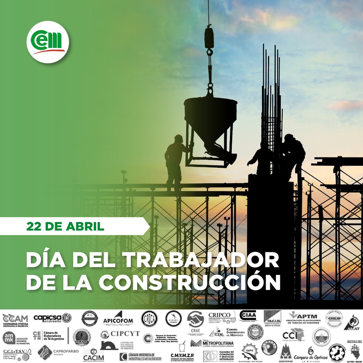 Construyendo sueños, levantando futuro.
¡Feliz Día del Trabajador de la Construcción! 🏗️💪

#DíaDelTrabajadorDeLaConstrucción #ConstruyendoElFuturo