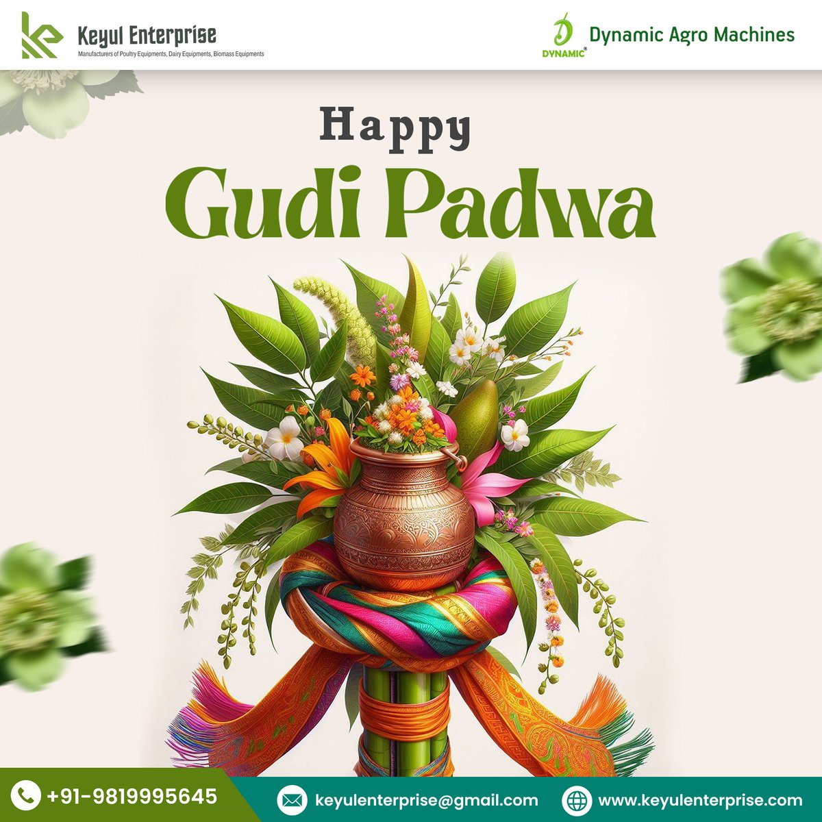 Let this New Year bring good health, wealth, and prosperity in all our lives. Happy Gudi Padwa🚩💖

#HappyGudiPadwa #gudipadwa #gudipadwaspecial #maharashtra #HinduNewYear #HappyNewYear #GudiPadwaCelebration #NewBeginnings2024 #ProsperityAndJoy #MarathiNewYearMagic