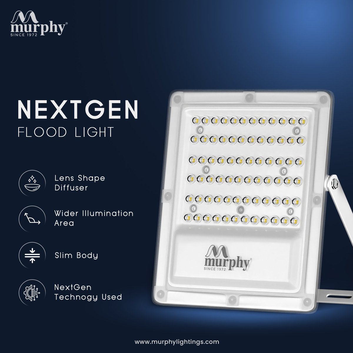 Upgrade your security & style with next-gen technology! The Optix Flood Light by Murphy Lighting features a unique lens diffuser for wider illumination, a slim design, and cutting-edge tech. Enhance your space with confidence!
#MurphyLighting #OptixFloodLight #NextGenSecurity