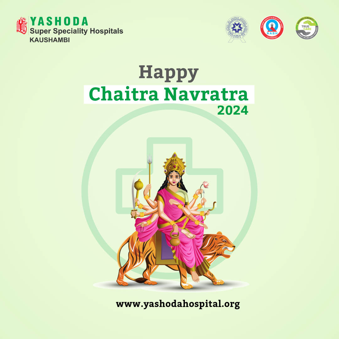 Happy Navratri! 🌟 Let's prioritize health this Navratri. Visit Yashoda Hospitals for Preventive Check-ups. Your well-being matters! 💪 #Navratri #HealthFirst #YashodaHospitals