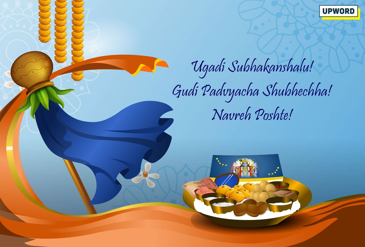 Wishing everyone an auspicious new year. #Ugadi #GudiPadwa #Navreh