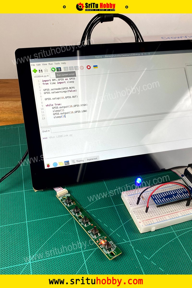 sritu_hobby's tweet image. CrowVision LCD screen with Raspberry Pi

👉More tutorials and projects on srituhobby.com
👉Our Shop srituhobby.com/shop
👉YouTube youtube.com/c/SriTuTech_Sr…
👉Android App play.google.com/store/apps/det…

#CrowVision #lcd_screen #Raspberry_Pi #Raspberry_Pi_Projects